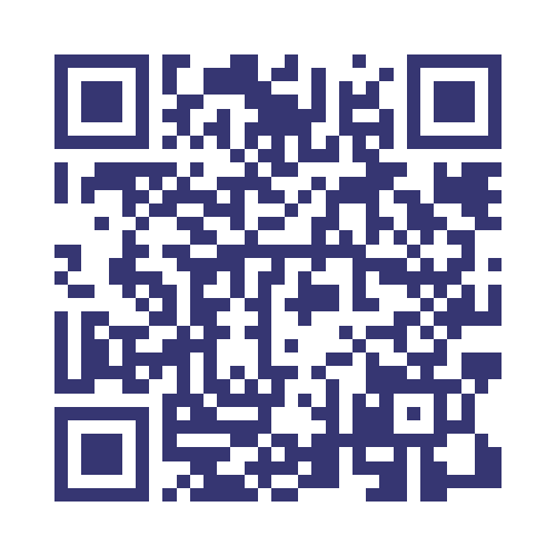 QR code of a sample donation card